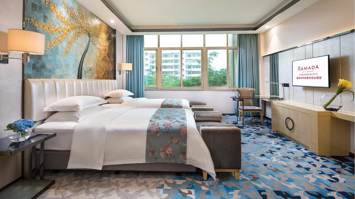 Ramada Shenzhen Baoan Hotell Exteriör bild